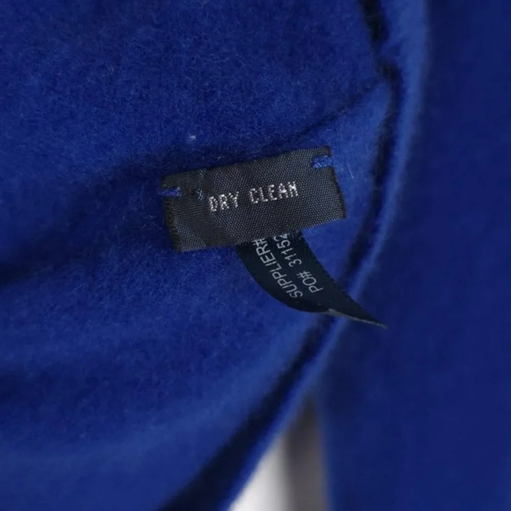 POLO RALPH LAUREN 100% CASHMERE Italian Yarn XL‎ Pullover V Neck Sweater Blue